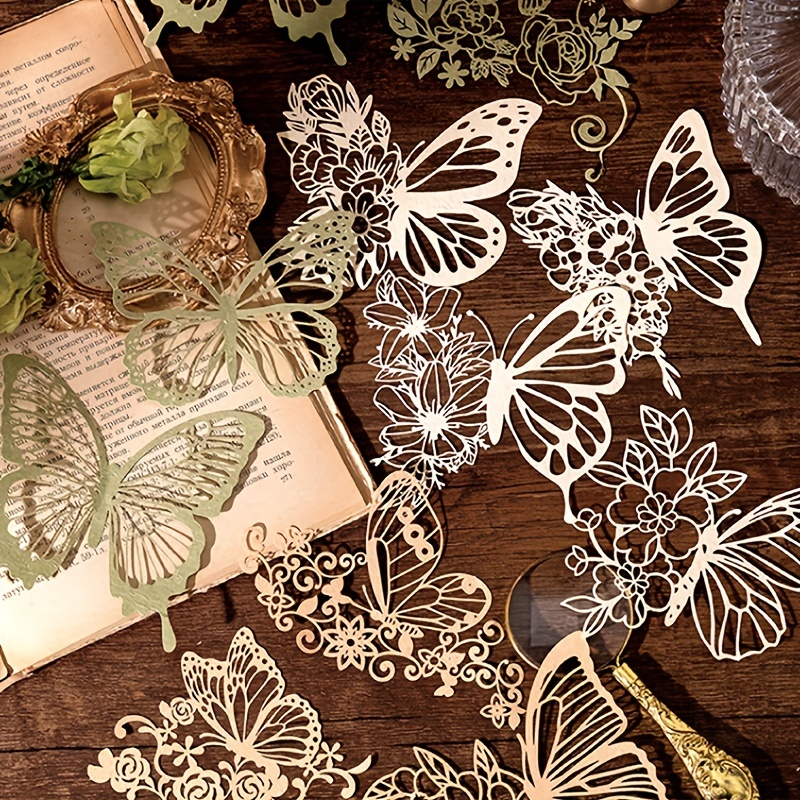 10 pcs Vintage Lace Hollow Mat - Ink Blotter Paper 评论和价格