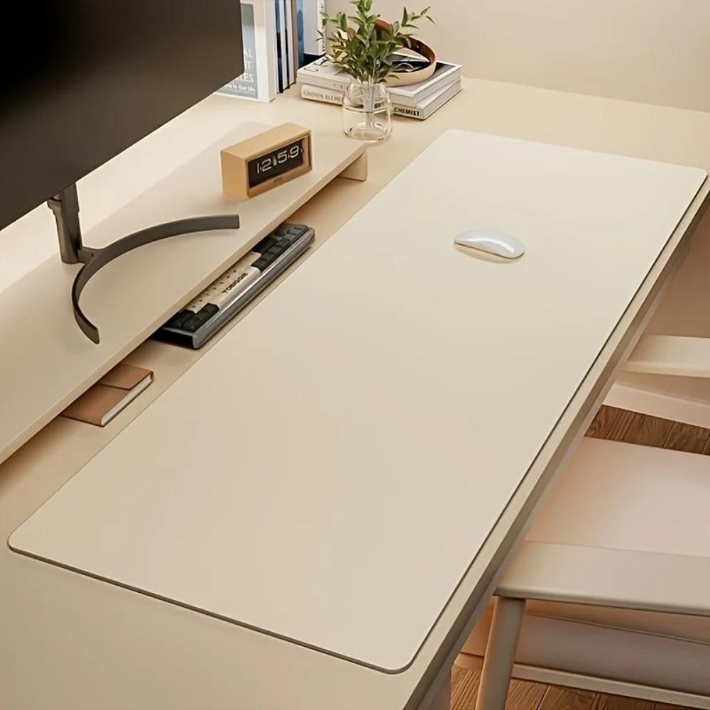 2026 1pc Large Faux Leather Mo - Leather Desk Pad 评论和价格